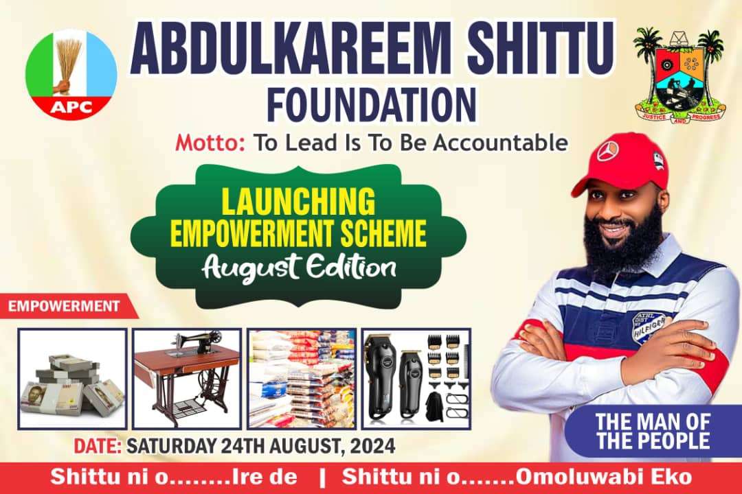 "A Ray of Hope in Ikorodu: Honorable Shittu's Empowerment Initiative Illuminates Lives"